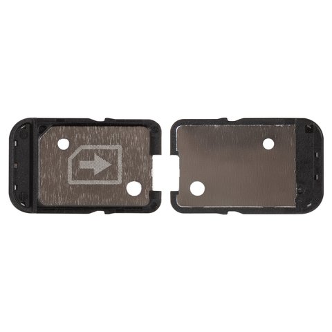 Тримач SIM карти для Sony F3113 Xperia XA, F3115 Xperia XA, чорний