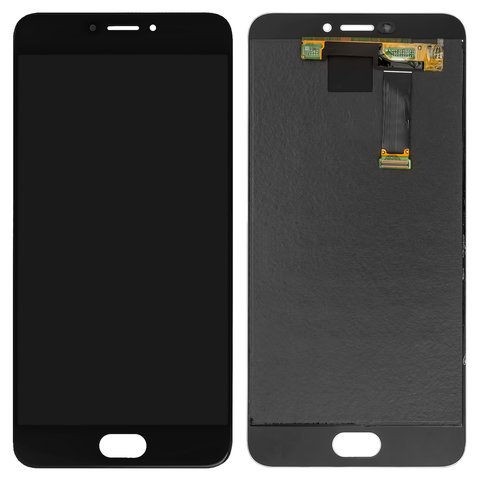 Дисплей для Meizu MX6, черный, без рамки, High Copy, M685H