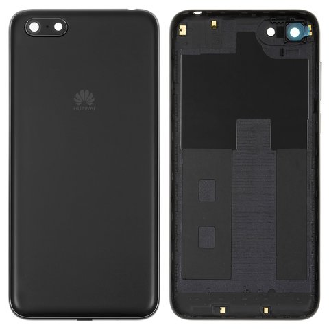 Задняя панель корпуса для Huawei Y5 2018 , Y5 Prime 2018 , черная, логотип Huawei