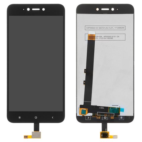 Дисплей для Xiaomi Redmi Note 5A, Redmi Y1 Lite, черный, Original PRC , 2 16 gb, #FT6336SGQB