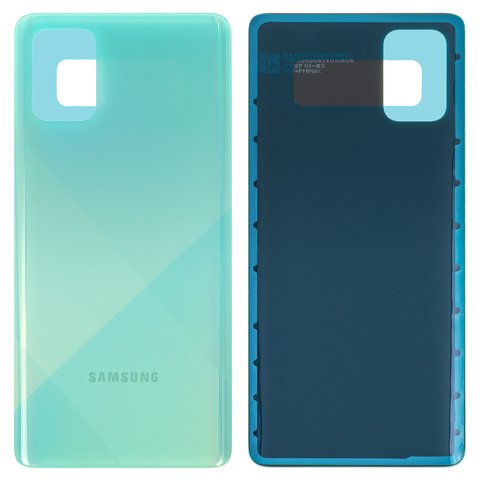Задняя панель корпуса для Samsung A715F DS Galaxy A71, синяя