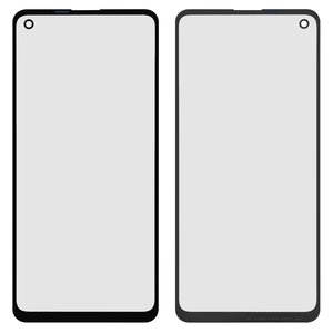 Скло корпуса для Samsung A217 Galaxy A21s, чорне