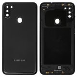 Задняя панель корпуса для Samsung M115 Galaxy M11, черная