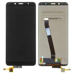 Дисплей для Xiaomi Redmi 7A, черный, без логотипа, без рамки, Оригинал переклеено стекло , MZB7995IN, M1903C3EG, M1903C3EH, M1903C3EI