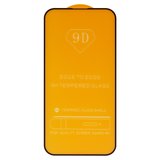 Захисне скло для Apple iPhone 14 Pro Max, iPhone 15 Plus, iPhone 16 Plus, сумісне з чохлом, Full Glue, (без упаковки), чорний