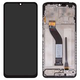 Дисплей для Xiaomi Redmi A3 Pro, чорний, з рамкою, Original (PRC), 2409BRN2CG