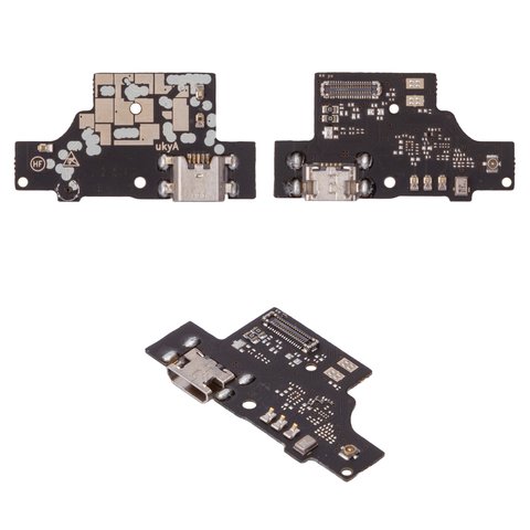 Шлейф для ZTE Blade A7 2019  , конектора зарядки, з мікрофоном, Сopy, плата зарядки