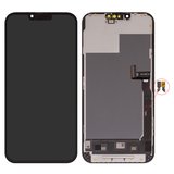 Дисплей для iPhone 13 Pro Max, черный, с рамкой, High Copy, без микросхемы, (OLED) DD-OLED