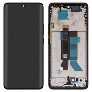 Дисплей для Xiaomi Poco X7, Redmi Note 14 Pro 5G, черный, с рамкой, Original PRC , 24095PCADG, 24090RA29G
