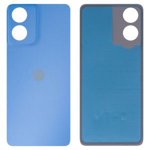 Задняя панель корпуса для Motorola Moto G04s, синяя