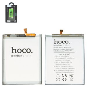Акумулятор Hoco EB BA505ABU EB BA505ABN для Samsung A205 Galaxy A20, A305F DS Galaxy A30, A307F DS Galaxy A30s, A505F DS Galaxy A50, A507 Galaxy A50s, Li Polymer, 3,85 B, 3900 мАг