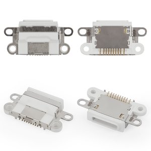 Charge Connector compatible with iPhone 6S, white, Lightning 