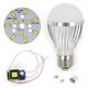 LED Light Bulb DIY Kit SQ-Q02 5730 5 W (warm white, E27), Dimmable