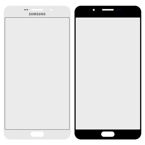 Vidrio de carcasa puede usarse con Samsung A910 Galaxy A9 2016 , blanco