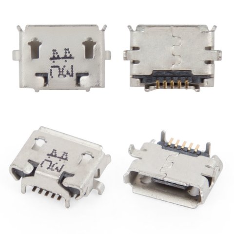 Conector de carga puede usarse con celulares, 5 pin, tipo 10, micro USB tipo B