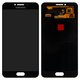 LCD compatible with Samsung C5000 Galaxy C5, (black, without frame, Original (PRC), original glass)