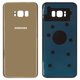 Housing Back Cover compatible with Samsung G955F Galaxy S8 Plus, (golden, Original (PRC), maple gold)