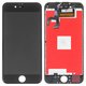LCD compatible with iPhone 6S, (black, with frame, AAA, Tianma, with camera and proximity sensor plastics)