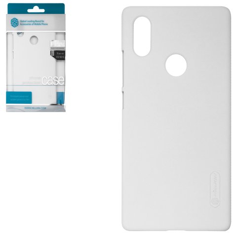 Case Nillkin Super Frosted Shield compatible with Xiaomi Mi 8 SE 5.88", white, matt, plastic, M1805E2A  #6902048159785