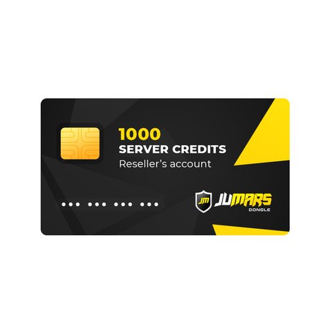 Reseller's Account with 1000 Jumars Server Credits