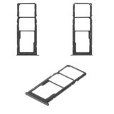 SIM Card Holder compatible with Samsung A107F/DS Galaxy A10s, (black)