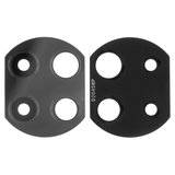 Camera Lens compatible with Xiaomi Mi 10T Lite, (black, M2007J17G)