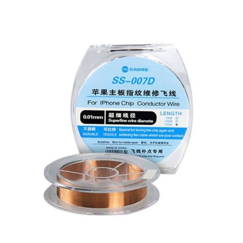Motherboard Tracks Reconstruction Wire Sunshine SS 007D, 0,01 mm, 150 m 