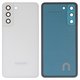 Housing Back Cover compatible with Samsung G990B Galaxy S21 FE 5G, (white, with camera lens)