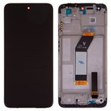 Дисплей для Xiaomi Redmi 10 (2021), черный, с рамкой, Original (PRC), carbon gray