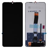LCD compatible with Xiaomi Poco C40, Redmi 10C, (black, without frame, Original (PRC))