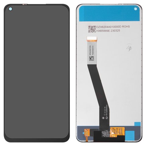 LCD compatible with Xiaomi Redmi 10X 4G, Redmi Note 9, black, without frame, Copy, M2003J15SC, M2003J15SG, M2003J15SS 