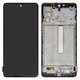 Дисплей для Samsung M526 Galaxy M52, черный, с рамкой, Original (PRC)