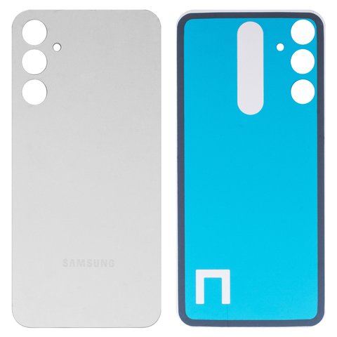 Housing Back Cover compatible with Samsung A245 Galaxy A24, silver 
