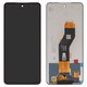 Pantalla LCD puede usarse con Tecno Pop 8, Spark 20 (KJ5), Spark 20C (BG7), Spark Go (2024) (BG6); Infinix Hot 40i (X6528B), Smart 8 (X6525), negro, sin marco, Original (PRC), FPC6615