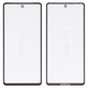 Housing Glass G+OCA PRO compatible with Google Pixel 7, (with OCA film, black)