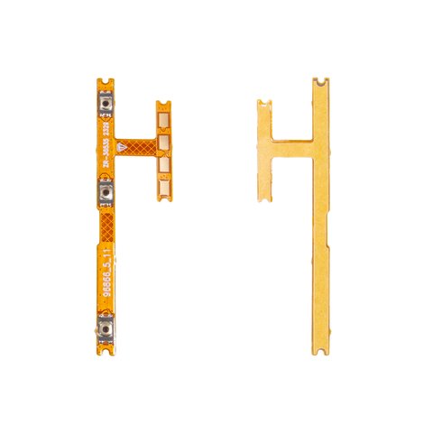 Flat Cable compatible with Motorola Moto G55, start button, sound button 