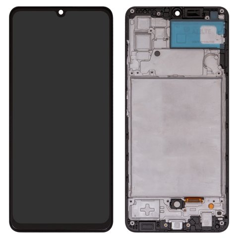 Pantalla LCD puede usarse con Samsung A325 Galaxy A32, negro, con marco, Copy, TFT 