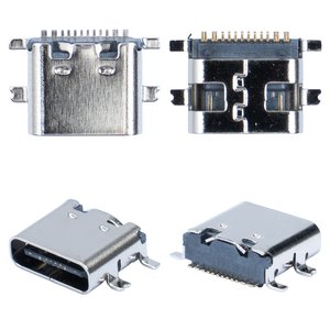 Charge Connector, 16 pin, type 3, USB type C 