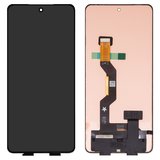 LCD compatible with Motorola Moto G86, Moto G86 Power, (black, without frame, Original (PRC), XT2527-2)