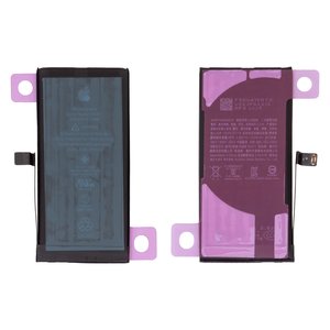 Battery compatible with iPhone 12 mini, Li ion, 3.85 V, 2520 mAh, High Capacity, without error "Unknown Part", A2471  