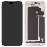 LCD compatible with iPhone 17 Pro Max, (black, with frame, change glass)