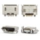 Charge Connector compatible with Blackberry 8220, 8520, 8530, 9100, 9520, 9550, 9700, (5 pin, type 5, micro USB type-B)