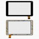Touchscreen compatible with China-Tablet PC 7"; Bravis NB70, NB751 3G, NP72; Assistant AP-712B Fun, AP-719B Fan, AP-721N Fan; Globex GU730C; GoClever Insignia 700 Pro; Icoo D70M; Impression ImPAD 5214; Modecom FreeTab 1001 HD 1C, FreeTAB 7001 HD 1C; X-digital TAB 700; Dex iP721; Texet TM-7086, (black, 186 mm, 30 pin, 104 mm, capacitive, 7") #LH5920/TPT-070-229 FHX/FPC-TP070215(708B)-00/BLX 269/FM711501KA