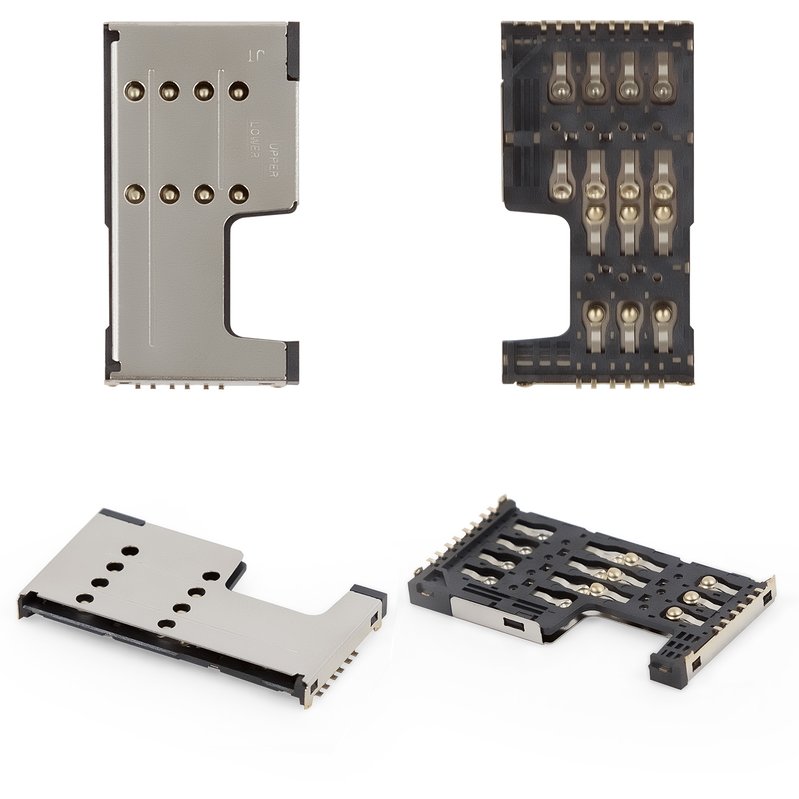 Sim Conection SIM Card Connector, (dual SIM, type 3) - GsmServer