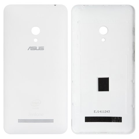 Housing Back Cover compatible with Asus ZenFone 5 A501CG , white, with side button 