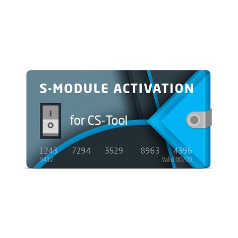S Module Activation for CS Tool