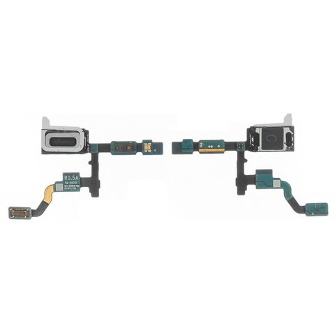 Flat Cable compatible with Samsung N920F Galaxy Note 5,  with proximity sensor , with speaker, with components 