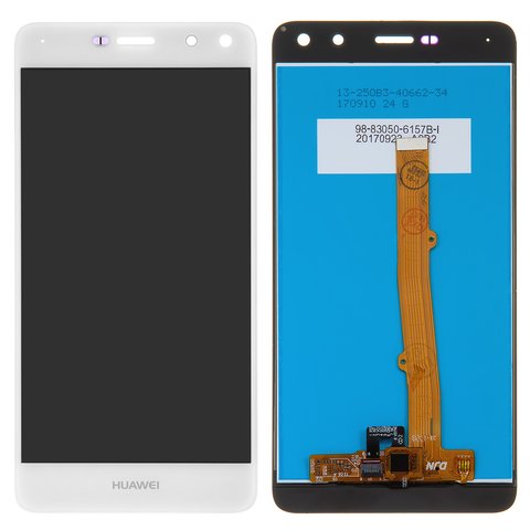 LCD compatible with Huawei Honor 6 Play, Nova Young, Y6 2017 , white, without frame, Original PRC , MYA L11 MYA L41 