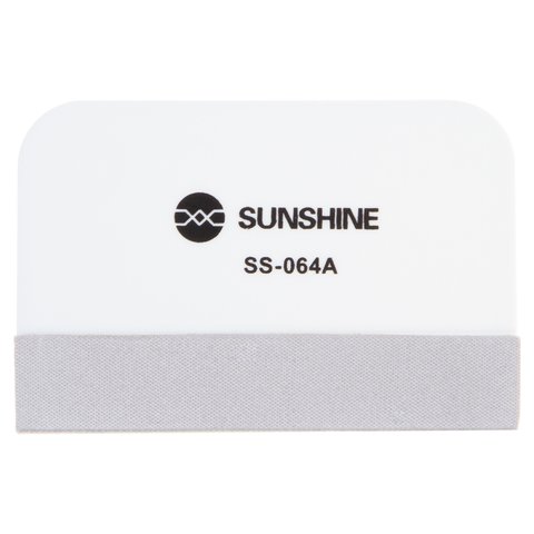 Spudger Sunshine SS 064A, for film gluing, 93 mm, plastic, white