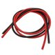 Wire In Silicone Insulation 10AWG, (5.31 mm², 1 m, red)